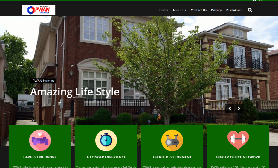 SEO project for real estate company